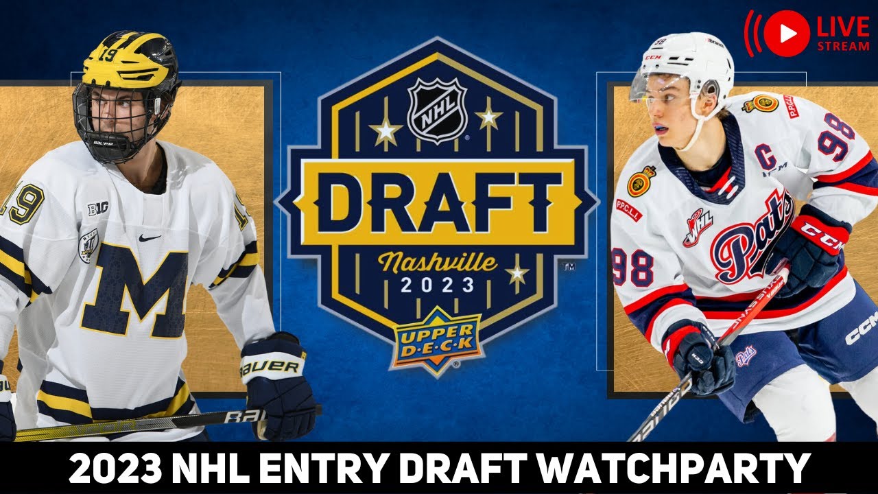 🔴 2023 NHL Entry Draft Live Stream - Watch Party - Round 1