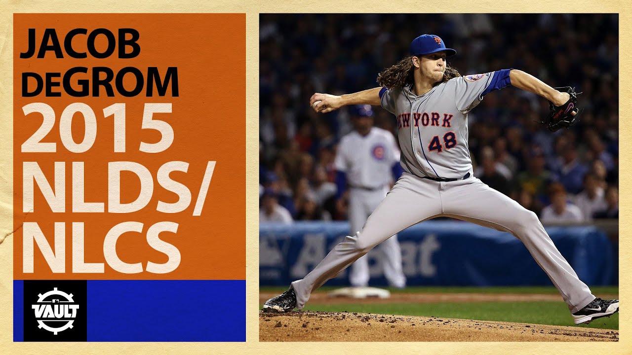 Jacob deGrom's STELLAR 2015 postseason! He DOMINATES Dodgers and Cubs to go  to World Series! 