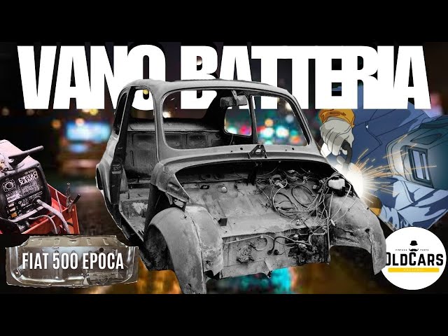 Sostituire il Vano Batteria sulla Fiat 500 d'Epoca in 2 minuti 🔋 