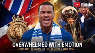 Al Horford s Emotional Response to Dominican Republic s Highest Honor NBA Win