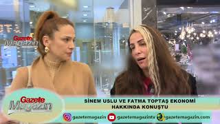 Si̇nem Uslu Ve Fatma Toptaş Pahaliliktan Yakindi