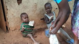 Enos Abukuse and Brighton in living hell with a careless drunkard forever gone father
