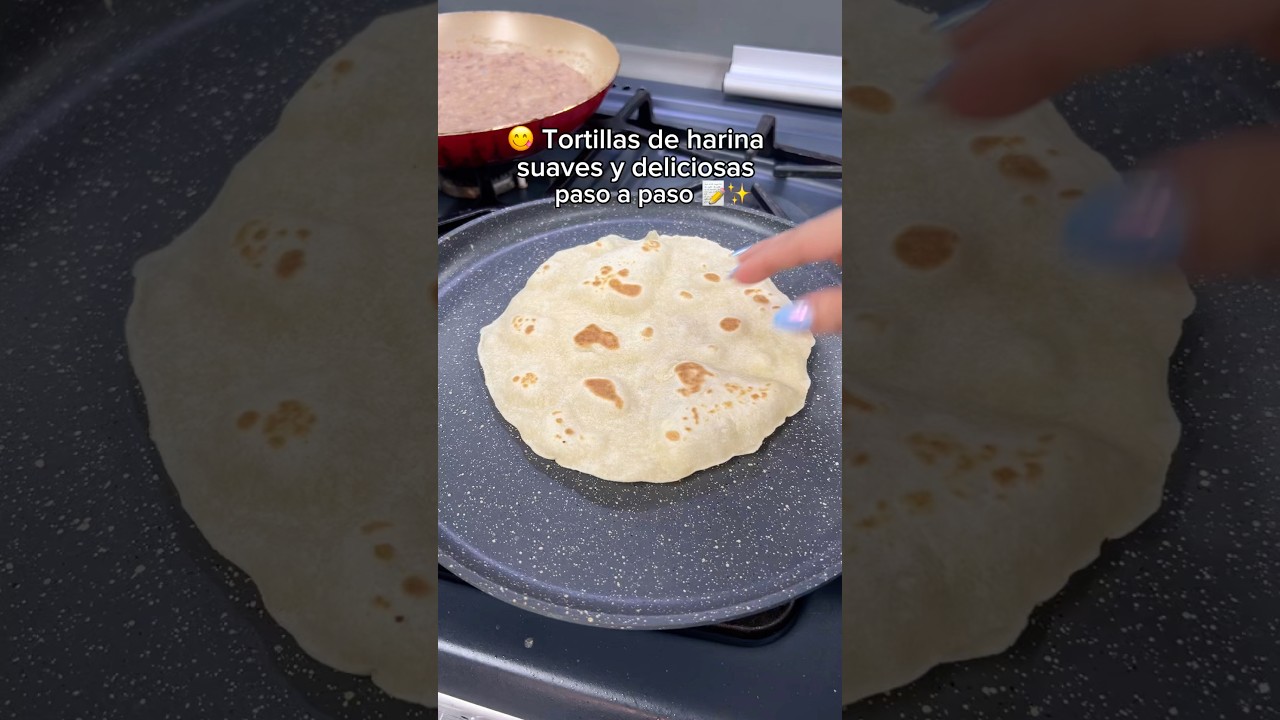 Tortillas de harina paso a paso📝 #tortillasdeharina #tortillas #harina #flour #flourtortillas #food