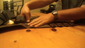How to Weave Molle part 1