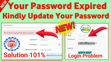 EPFO kindly update your password problem || PF login password expired Problem || @ssmonlinetricks