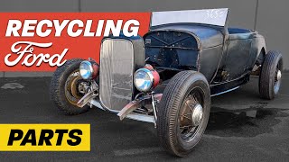 Repurposing FORD Parts: Customizing Complete Model A Headlight Setup | '29 Roadster