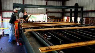 Green Lumber Grading Station