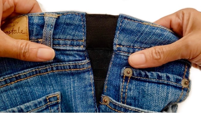 How to upsize jeans in the waist - my perfect sewing lifehack! 