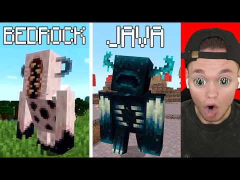 Ich TESTE UNTERSCHIEDE in JAVA & BEDROCK EDITION.. 😱 *HEFTIG*