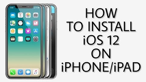 How To Install iOS 12 Beta 1 FREE No Computer - iPhone, iPad & iPod Touch
