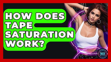 How Does Tape Saturation Work? - Electronic Mix Masters