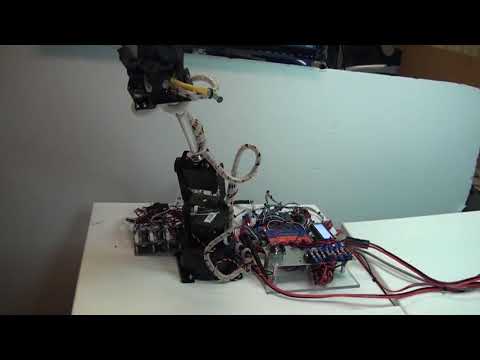 AL5A Robotic Arm I2C Control Through Java Using  Serial RS-232