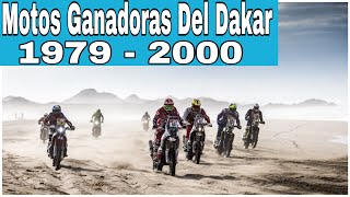 Motos Ganadoras Del Dakar De 1979 Al 2000.