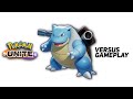 Pokmon unite  go blastoise  blastoise gameplay with random players