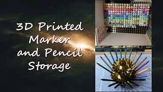 Discover The BEST 3D Printable Storage For Markers and Pencils