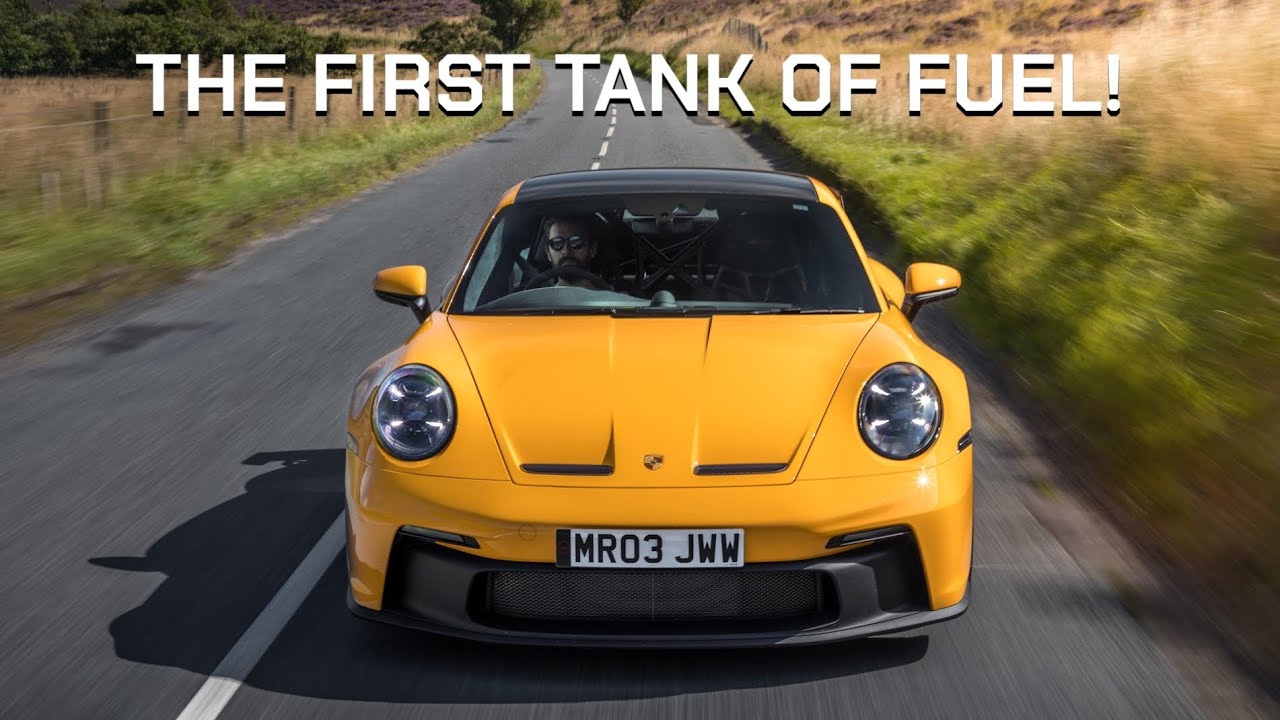 FIRST DRIVE In My New Porsche 992 GT3 - The Best First Tank Of Fuel!