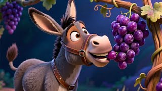 Learning Colors with Donkey 🐴🌈🎶 | Fun Color Song for Kids | Nursery Rhymes in English