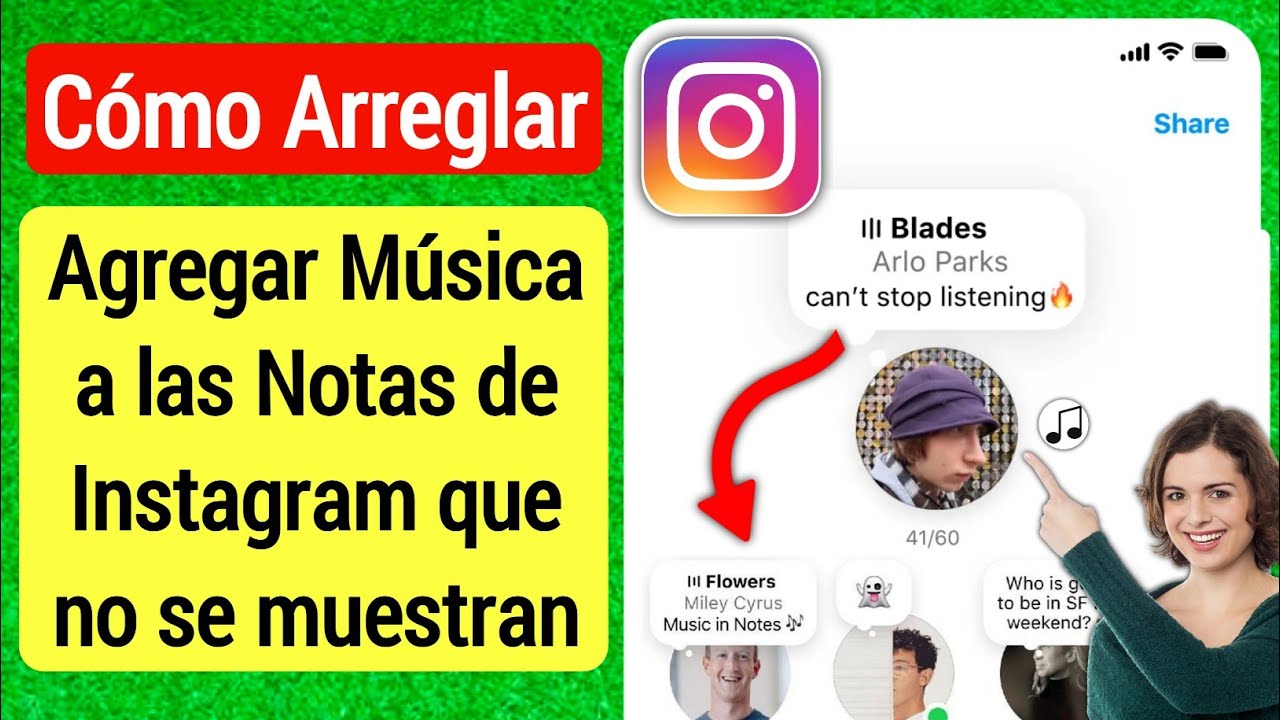 Cómo arreglar Agregar música a las notas de Instagram que no se ...