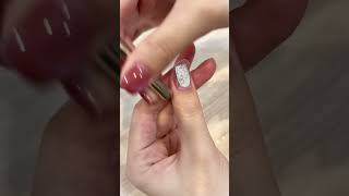 Cat eye nail design idea 456