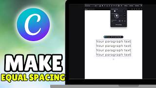 How To Make Equal Spacing In Canva (2026) - Space Text Evenly In Canva