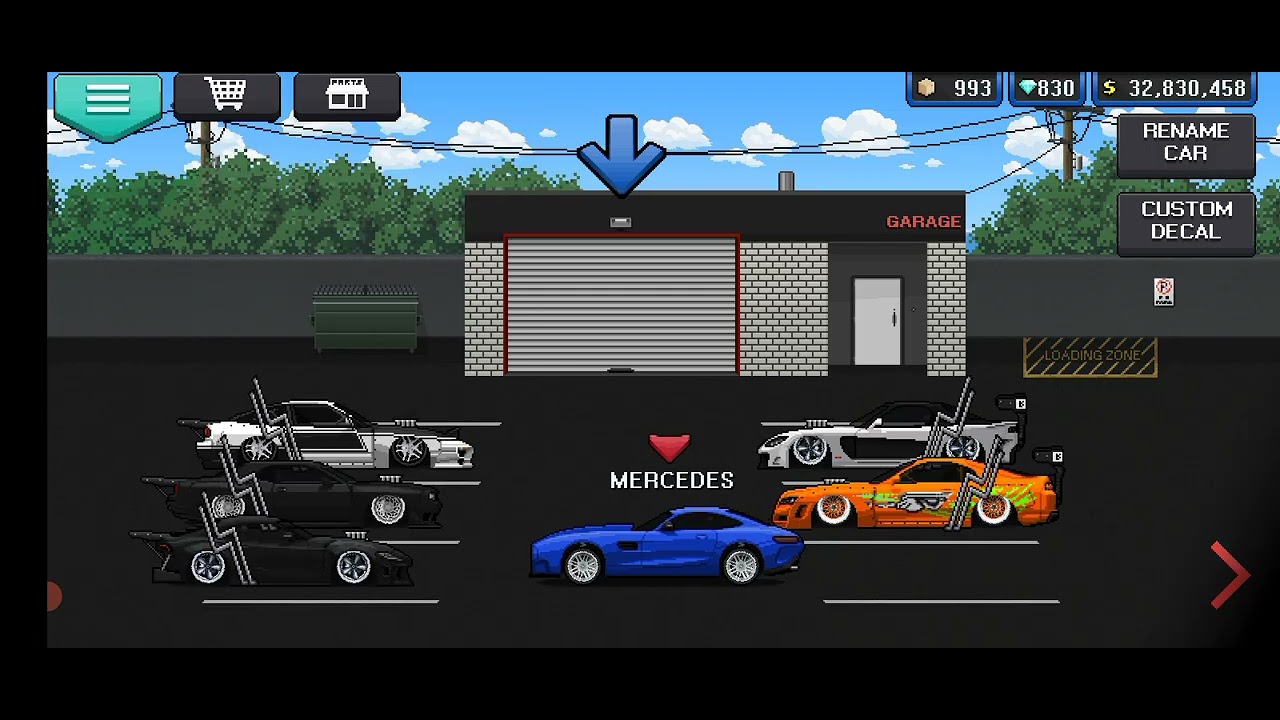 Aku Membuat Mobil 400 Mph Di Pixel Car Racer