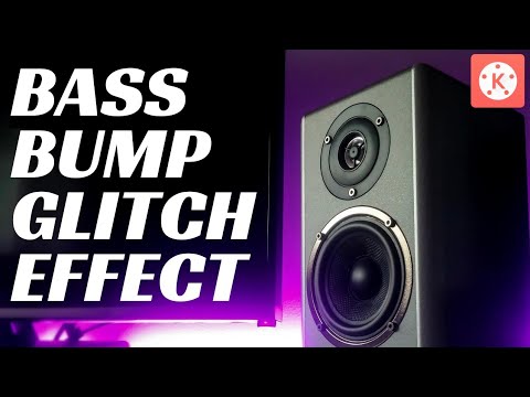 How to make BASS BUMP GLITCH EFFECT Using KINEMASTER Editing Tutorial. ( Android/IOS) [AMV STUDIO]