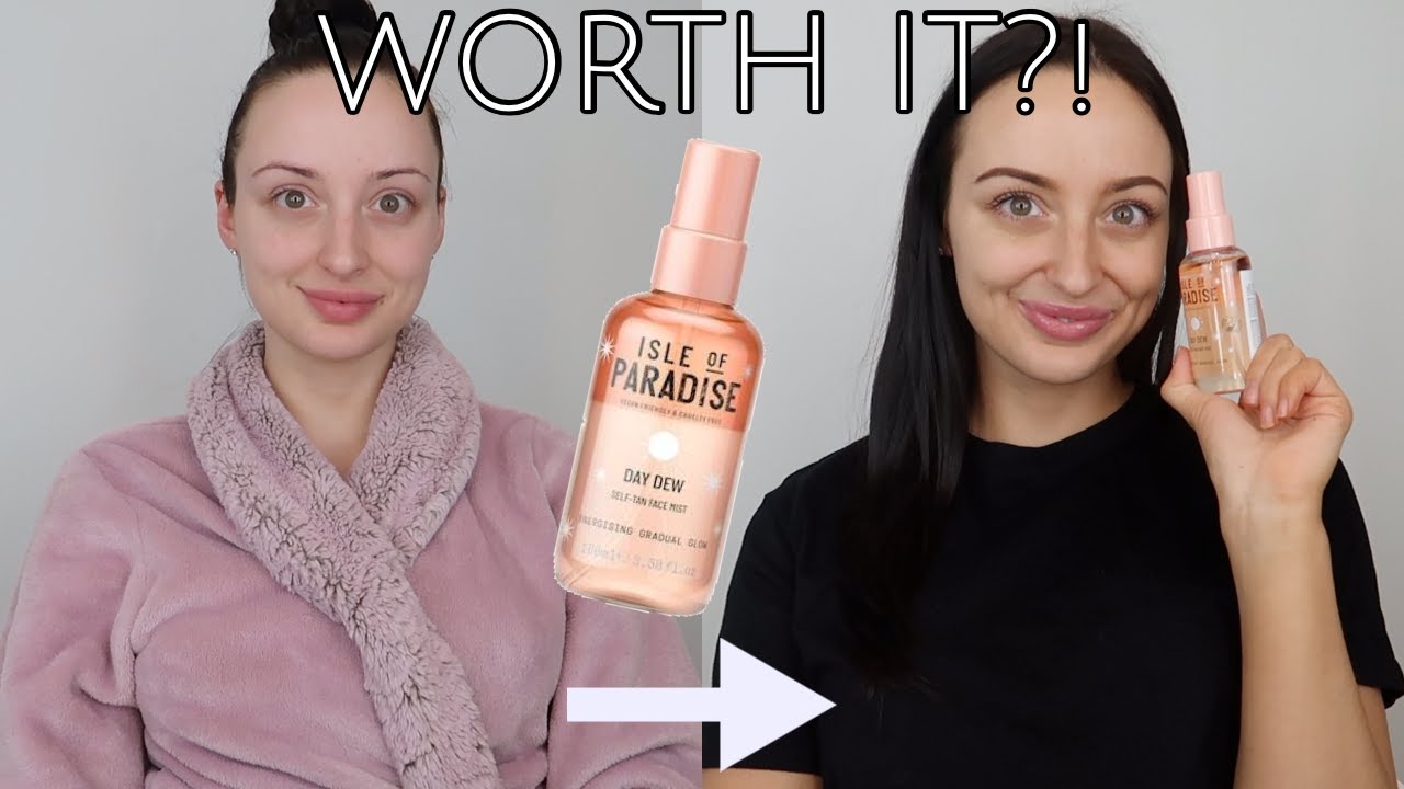 Isle of Paradise Day Dew Self Tan Face Mist Review + Demo!