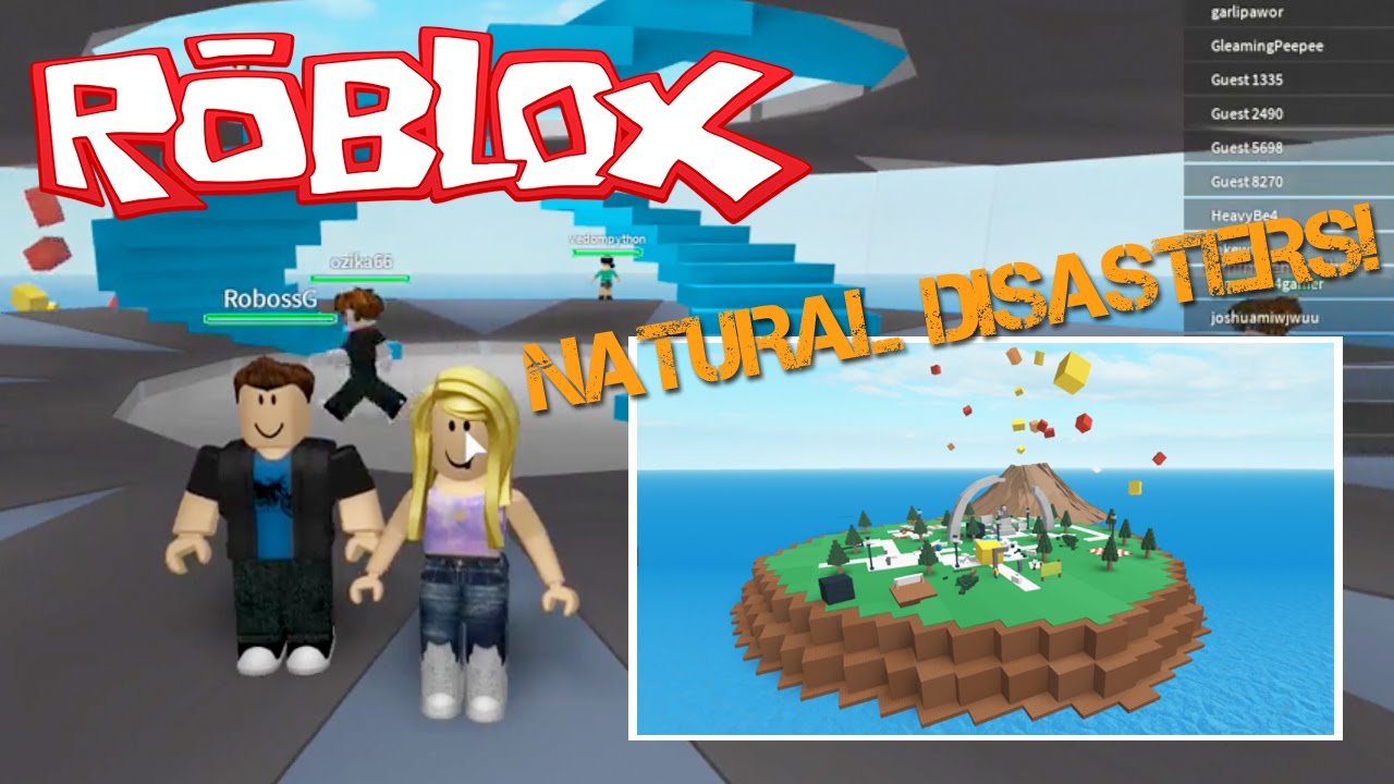 Roblox Natural Disasters Watch Out For The Seesaw Youtube - lego roblox disaster videos