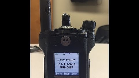 TMPD APX6000 & DaneCom