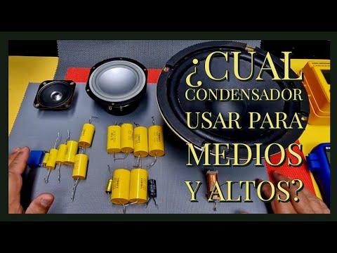 Condensadores para bocinas