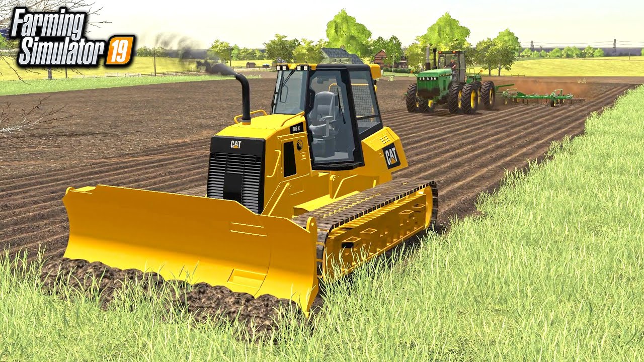 TRANSFORMING PASTURE LAND INTO TILLABLE FARMLAND! (KNOCKING DOWN TREES) | FARMING SIMULATOR 2019
