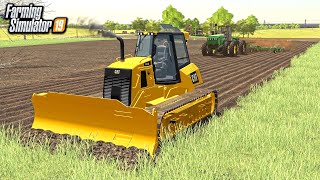 TRANSFORMING PASTURE LAND INTO TILLABLE FARMLAND! (KNOCKING DOWN TREES) | FARMING SIMULATOR 2019