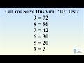 Can You Solve The Viral 9 = 72 Puzzle? The Correct Answer Explained