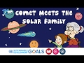 Solar system for kids  short story  comet meets the solar family  bubblebud kids  story 1