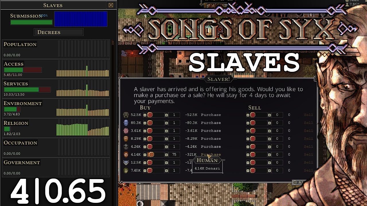 Bringing slaves | A Songs of Syx 0.65 Let's Play | EP.4 v65