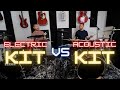 Electric vs Acoustic Drums (Recording Comparison) | Drew or Drum