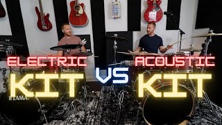 Electric vs Acoustic Drums (Recording Comparison) | Drew or Drum screenshot 5