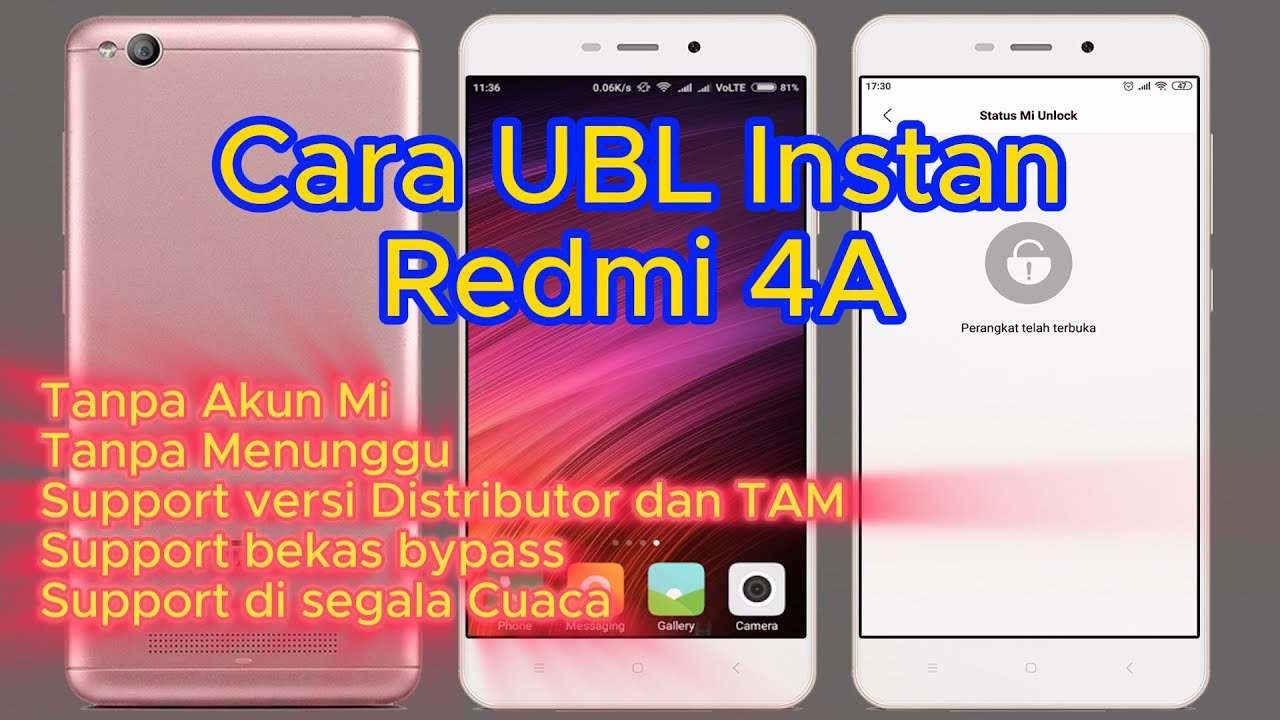 Как мгновенно разблокировать загрузчик Redmi 4A без учетной записи Mi - Как мгновенно разблокиров...