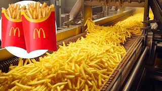 How MCDONALD'S Fries Are Made