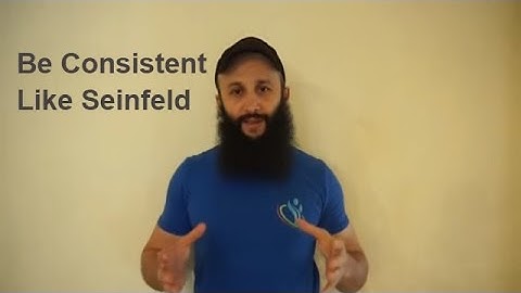 Be Consistent Like Seinfeld | Seinfeld The Key To Success By Boruch Akbosh