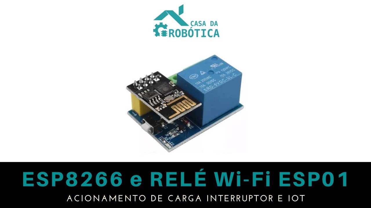 Modulo Rele Wifi Esp-01s 5v Interruptor Inalambrico Arduino