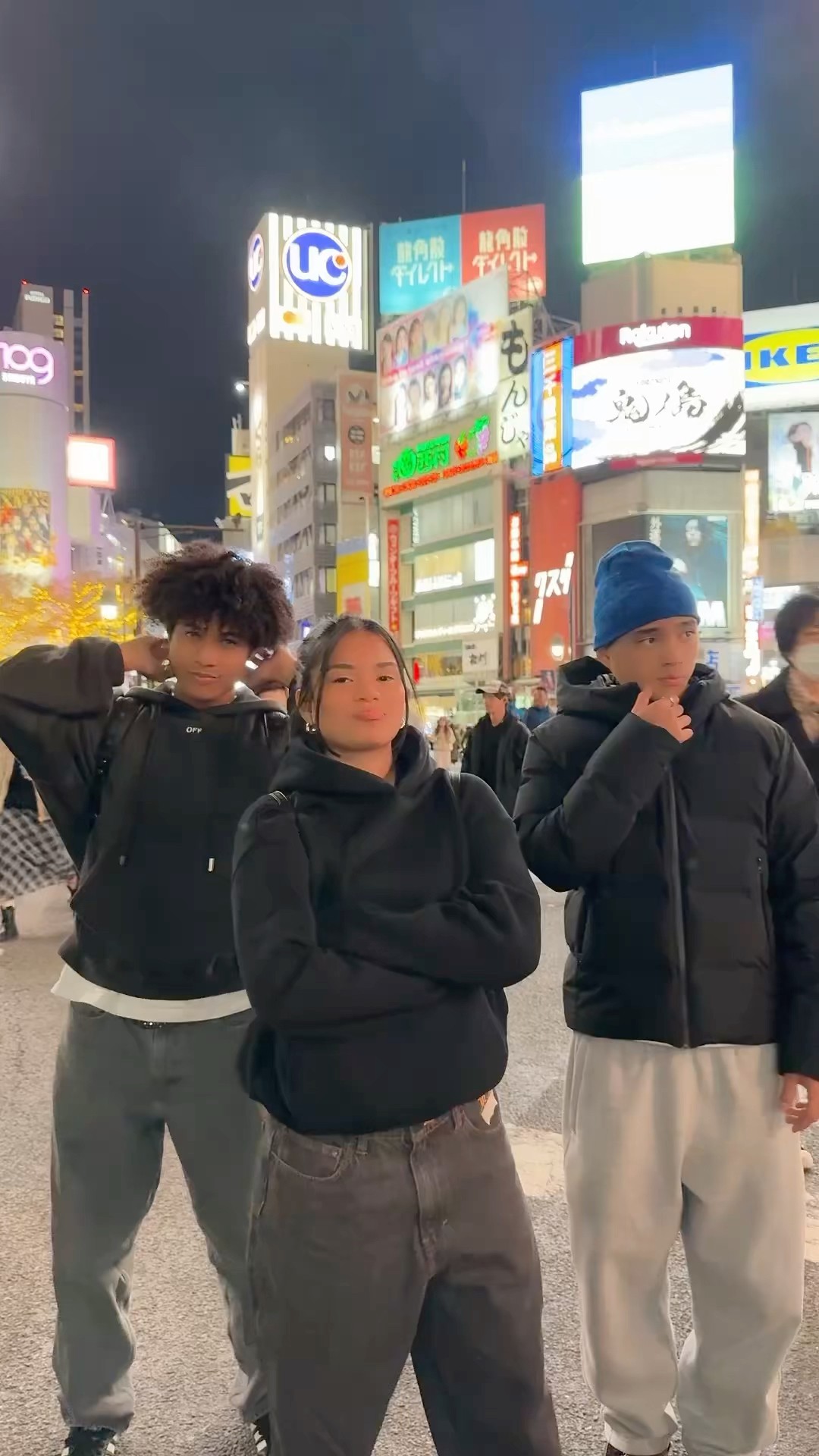 Nyah ?Ichi Ni San dance in Tokyo #shorts #skyyjade ​⁠@zairayzabelle