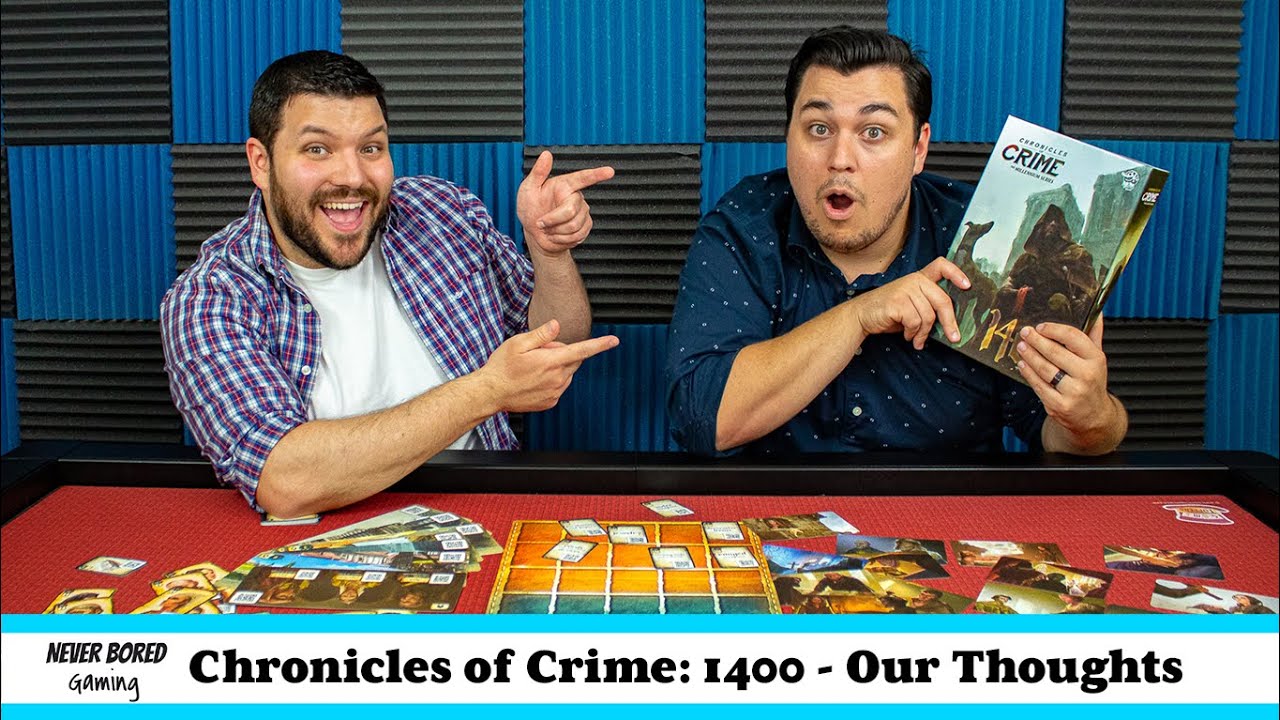 Chronicles of Crime: 1400 - Our Thoughts (Board Game Review)