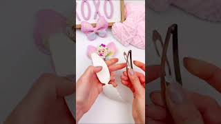 🦋✨ DIY The Cutest Butterfly Snap Clip! 🌈🌸 🧚‍♀️💖