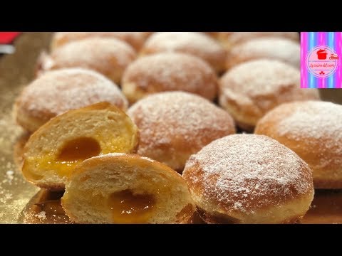 Krapfen sofficissimi, Bombe Fritte, Berliner, Bomboloni con questa ricetta mangerai nuvole golose