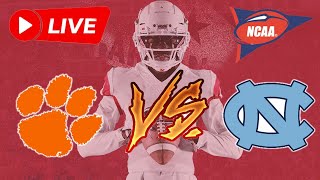 Clemson vs North Carolina  LIVE | NCAAF 2022 | College Football Week 14