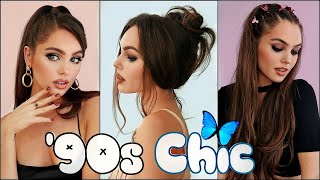 90s HAIRSTYLES trending in 2020Claw Clip Hairstyles & Butterfly Clips