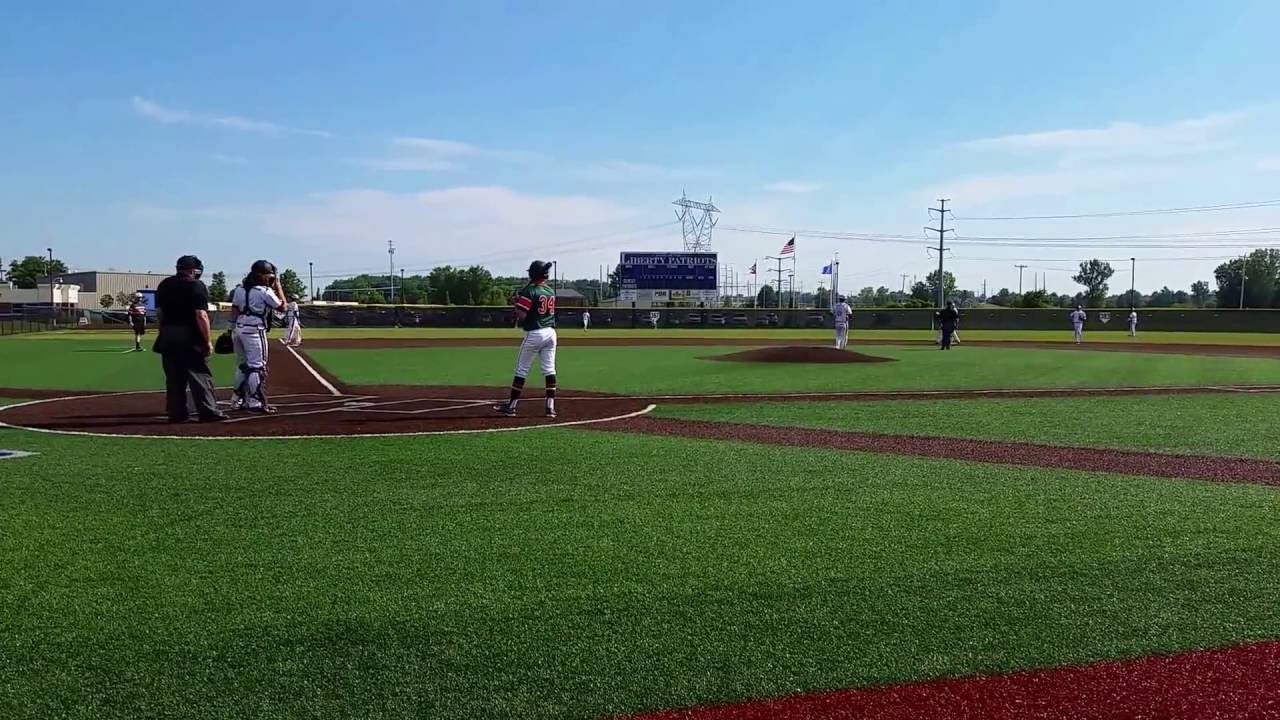 Aaron Masek S Triple In Worthington Wood Bat 16u Tourney 2016 Youtube