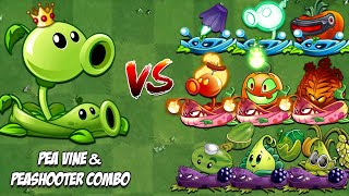 PvZ 2 - Pea Vine & Peashooter Combo Vs Best Vine Teams  - Which Plants Combo is Stronger?