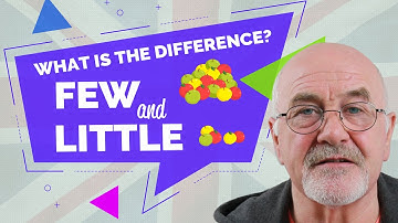 Difference between FEW and A FEW in English | Very short English lesson